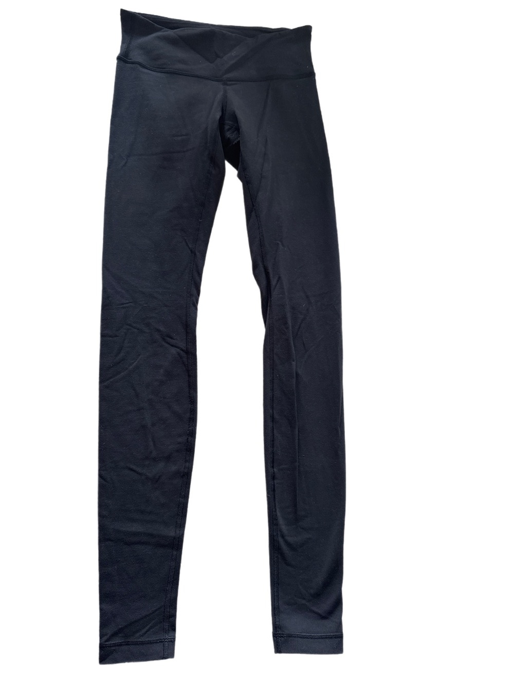 Lululemon Low Rise Wunder Under Black Size 4 30” Inseam